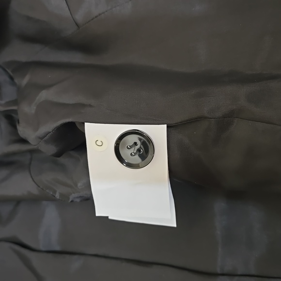 BASLER VARIEGATED TWEED RIBBON DETAIL BLAZER BLACK WHITE - Picture 13 of 14